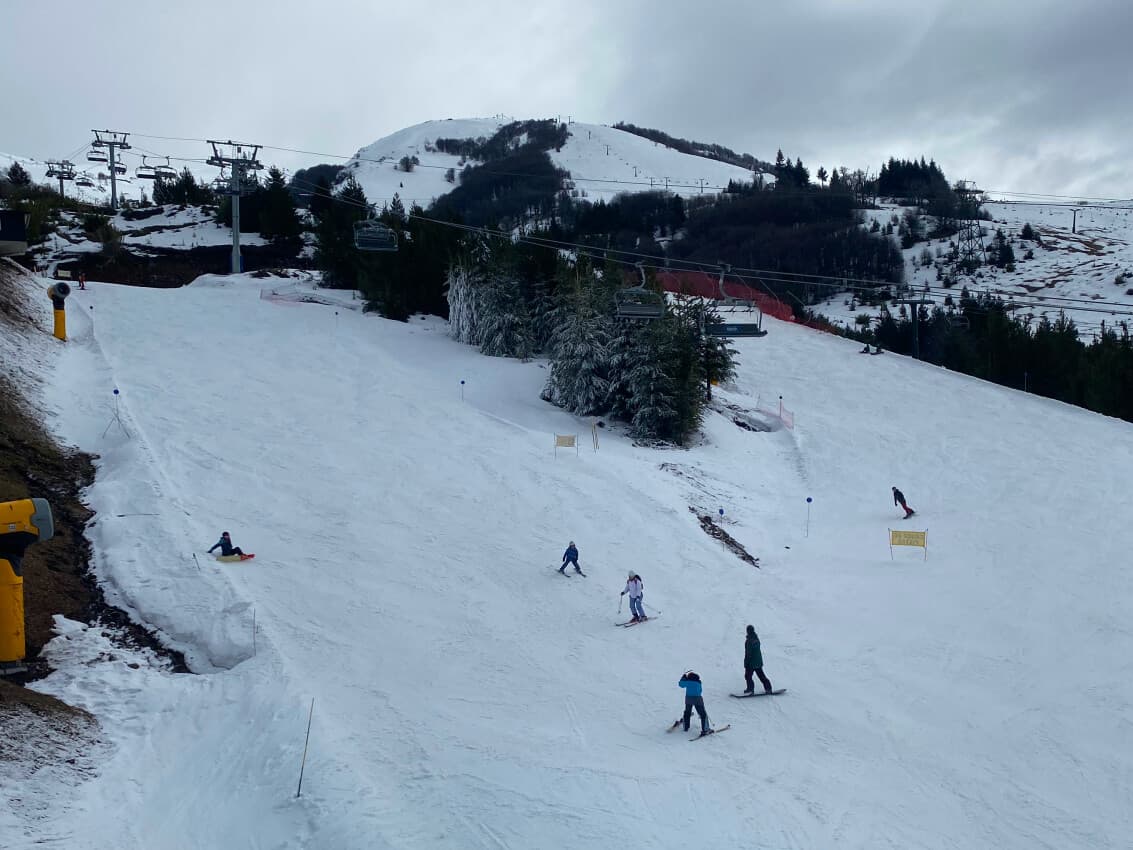 Clase bautismo de ski / snow - Cerro Catedral